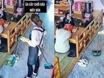 Chủ quán 'não cá vàng' đi tìm cây chổi kẹp trên nách