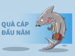 &apos;Quà cáp&apos; đầu năm cho sếp cá mập