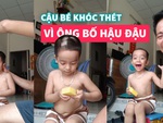 Cậu bé khóc thét vì ông bố hậu đậu nhất năm 2023