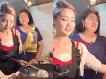 Mẹ muốn tăng xông khi dạy con gái nấu ăn