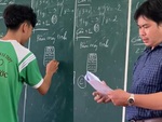 Nam sinh lầy lội khi lên bảng giải toán khiến cả lớp phì cười