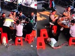Người đàn ông ngã chổng vó vì bị chú chó lấy mất ghế