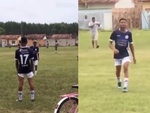 Cầu thủ cay cú vì thay vào sân đá được 2 giây thì hết giờ