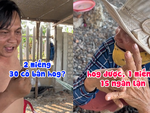 Cô bán hàng rong kiên định một giá
