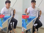 Cả lớp phì cười khi thầy giáo bị giấu dép