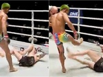 Võ sĩ lì đòn chịu không thấu trước những cú đá 'ngàn cân'