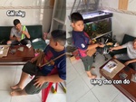 Cậu bé bán vé số mê câu cá gặp ông chủ tốt bụng