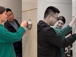 Vợ cười khoái chí khi chồng mắc bẫy lừa