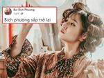 'Gái ế' Bích Phương thông báo trở lại đường đua V-pop chỉ vì... sợ mất tương tác