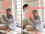 Tan chảy với cụ ông nằm viện gọi điện về động viên vợ