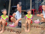 Bố bị ông nội cho 'ăn dép' vì con trai báo quá báo