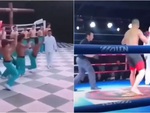 Võ sư truyền điện Trung Quốc bị võ sĩ MMA đấm knock out