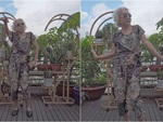 Cụ bà 81 tuổi nhảy vũ điệu 'See tình' cực dẻo