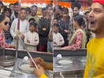 Chàng trai bán kem Thổ Nhĩ Kỳ hết múa khi gặp nữ cao thủ đeo kính