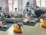 Chồng đang nằm rung đùi lướt điện thoại, vội dọn dẹp khi vợ về