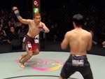 Võ sĩ nhún nhảy lêu lêu đối thủ bị đấm không trượt phát nào