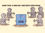 Sách giáo khoa xưa và nay