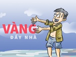 Thời tiết kiểu gì mà... vàng ngập đầy nhà