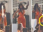 Fan Cardi B rủ nhau đội mũ bảo hiểm xem hát sau hai pha ném micro của thần tượng