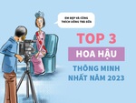 Top 3 hoa hậu thông minh nhất năm 2023