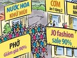 Sale off... khử mùi cho bãi rác