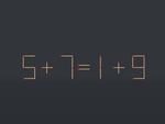 Thử tài IQ: Di chuyển một que diêm để 5+7=1+9 thành phép tính đúng