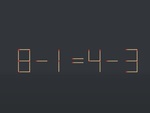 Thử tài IQ: Di chuyển một que diêm để 8-1=4-3 thành phép tính đúng