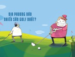 Địa phương nào nhiều sân golf nhất?