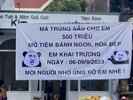 Ảnh vui 8-9: Má trúng sầu riêng cho con tiền mở tiệm bánh