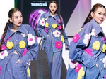 Siêu mẫu Thanh Hằng thần thái trên sàn catwalk