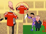 Cổ động viên Man Utd mừng hụt vì tin Zidane đến