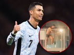 Cristiano Ronaldo gây sốt khi chơi trượt máng nước ở Scotland