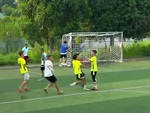 Khán giả lao vào sân ăn mừng hụt vì tưởng cầu thủ ghi bàn