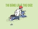 Cập nhật sa hình thi bằng lái xe máy A1 cho thành phố Thủ Đức