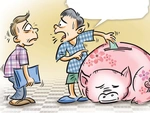 Mua nhà nhờ nuôi heo đất tiết kiệm tiền