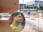 Học viện quần vợt của Rafael Nadal ngập thành ao do bão