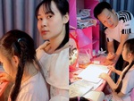 Bố mẹ dạy con học bài như đánh trận