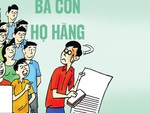 Bà con họ hàng của một người trúng số đến từ hư vô?