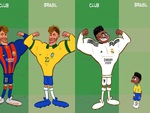 Sự khác biệt giữa Vinicius và các ngôi sao Brazil