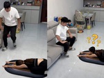 Vợ tập yoga bị chồng troll