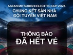 Sập hệ thống bán vé online chung kết lượt đi ASEAN Cup ở Việt Nam