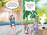 Cô gái độc thân về quê ăn Tết