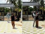 Mẹ vui sướng khi thấy con trai về quê ăn Tết