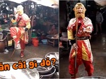 Tôn Ngộ Không bán vé số