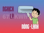 Nghịch lý càng lạnh càng thấy nóng