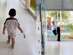 Cô giáo bỏ chạy mất dép khi trò cầm con tắc kè đến tặng
