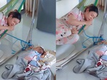 Video hài nhất tuần: Mẹ bỉm sữa lầy lội nằm võng cho con ru ngủ