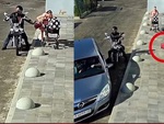 Tài xế ô tô dũng cảm chặn đường bắt tên cướp trả túi xách