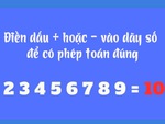 Câu đố IQ: 15 giây giải mã dãy số bí ẩn - chỉ 2% thành công