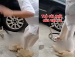 Rắn hồn bay phách lạc khi cô gái hét vang trời